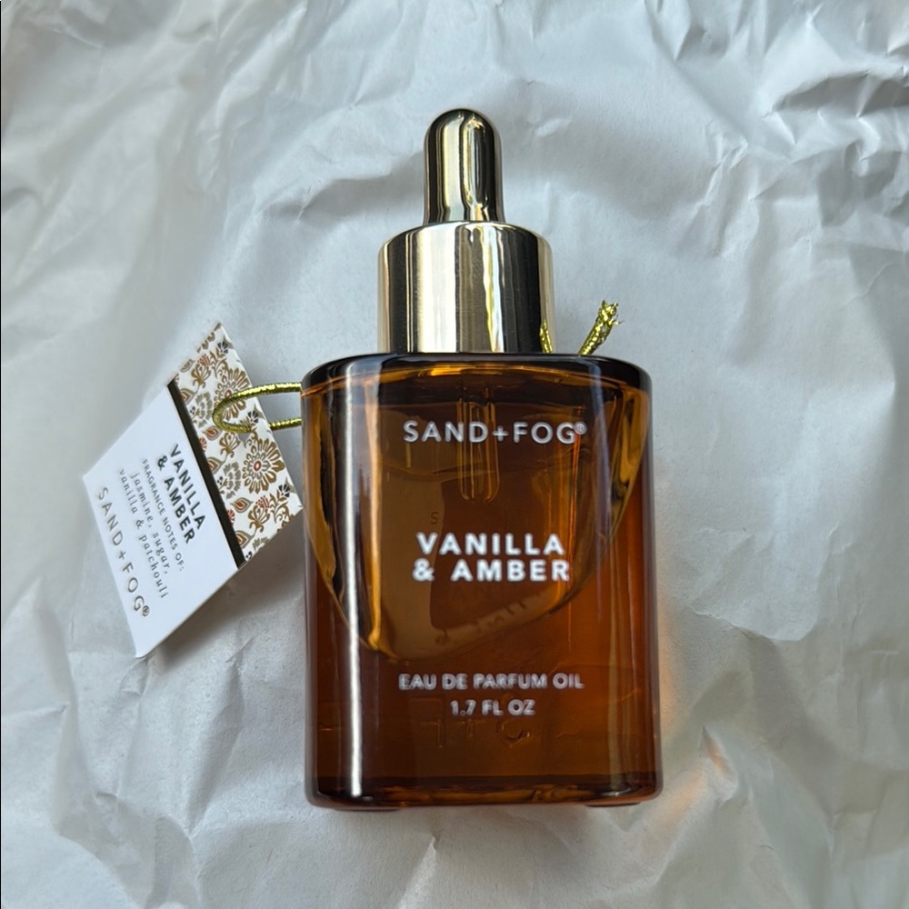 Sand + Fog Vanilla & Amber Perfume Oil